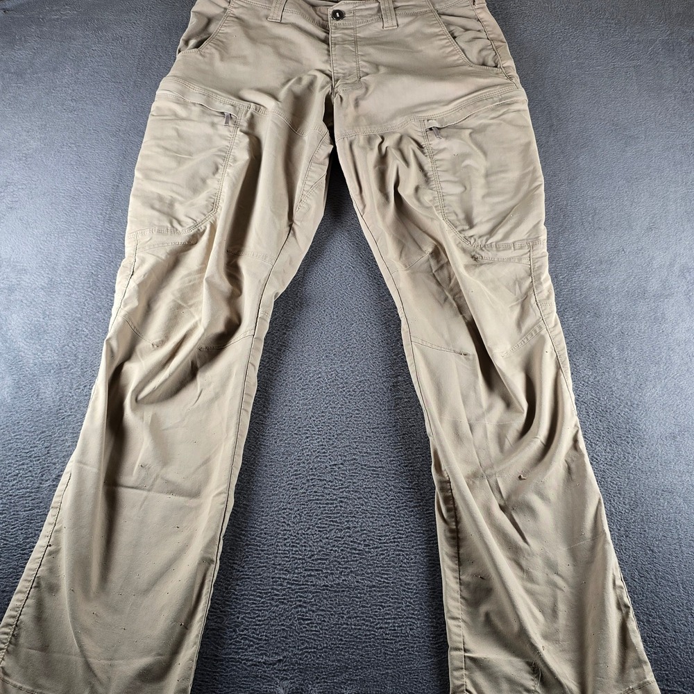 5.11 Tactical Apex Pants Mens 34x34 Khaki Tan Cargo Combat Trousers 74434
